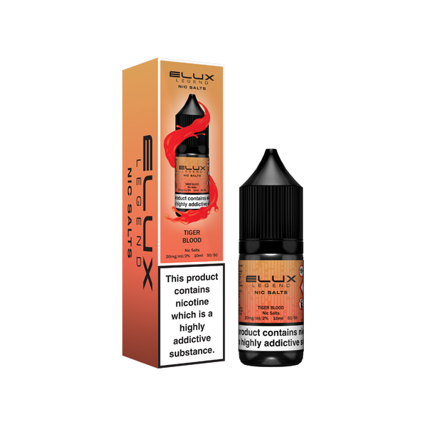 20mg Elux Legend 10ml Nic Salts (50VG/50PG)