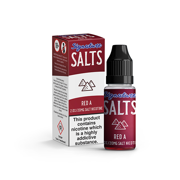 20mg Signature Salts By Signature Vapours 10ml Nic Salt (50VG/50PG) (BUY 1 GET 1 FREE)