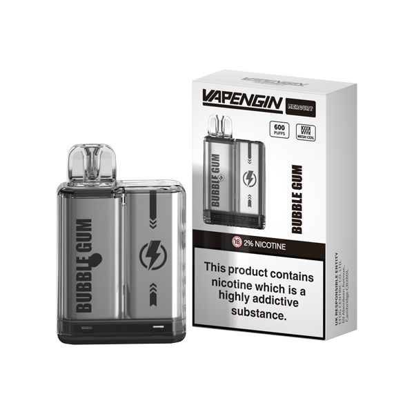 20mg Vapengin Mercury Disposable Vape Device 600 Puffs