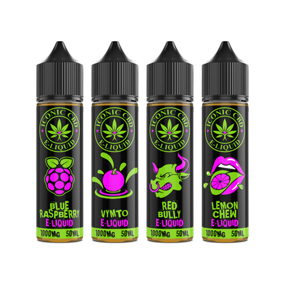 Iconic CBD 1000mg CBD E-liquid 50ml (50VG/50PG)