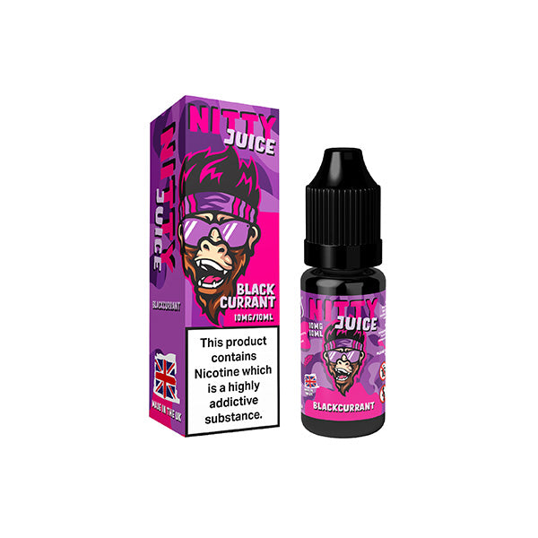 10mg Vapes Bars Nitty Juice Salts 10ml Nic Salt (50VG/50PG)