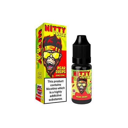 20mg Vapes Bars Nitty Juice Salts 10ml Nic Salt (50VG/50PG)