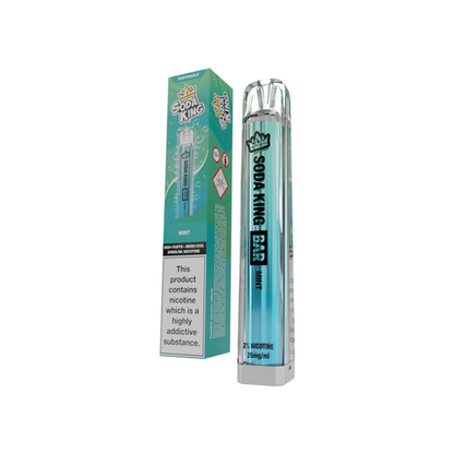 20mg Soda King Bar Disposable Vape Device 600 Puffs