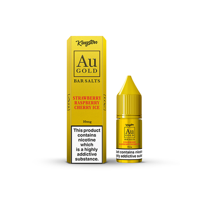 10mg AU Gold By Kingston Nic Salt 10ml (60VG/40PG)