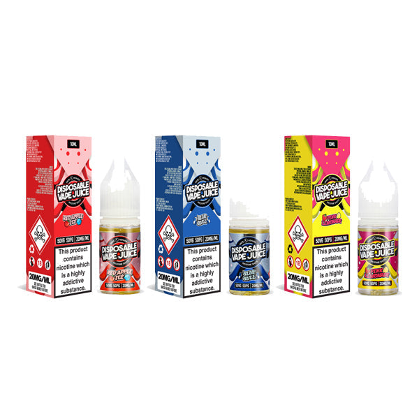 20mg Vape Heaven Disposable Vape Juice 10ml Nic Salts (50VG/50PG)