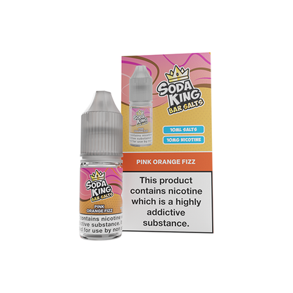 10mg Soda King Bar SALTS Nic Salts 10ml - (50VG/50PG)