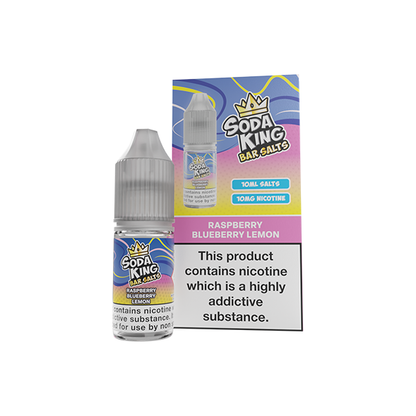 10mg Soda King Bar SALTS Nic Salts 10ml - (50VG/50PG)