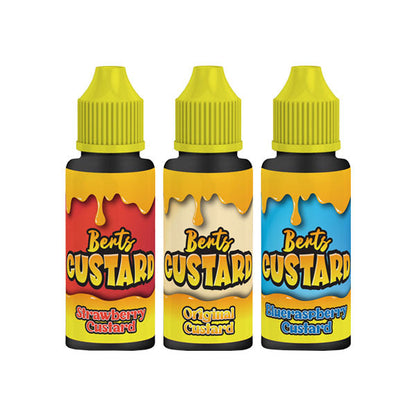 Berts Custard 120ml Shortfill 0mg (70VG/30PG)