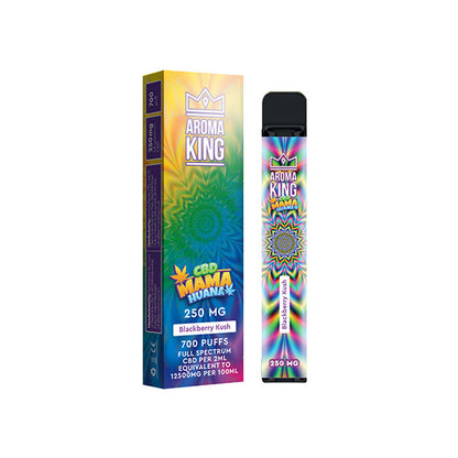 Aroma King Mama Huana 250mg CBD Disposable Vape Device 700 Puffs