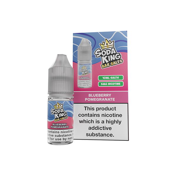 5mg Soda King Bar SALTS Nic Salts 10ml - (50VG/50PG)