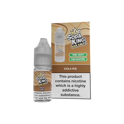 5mg Soda King Bar SALTS Nic Salts 10ml - (50VG/50PG)