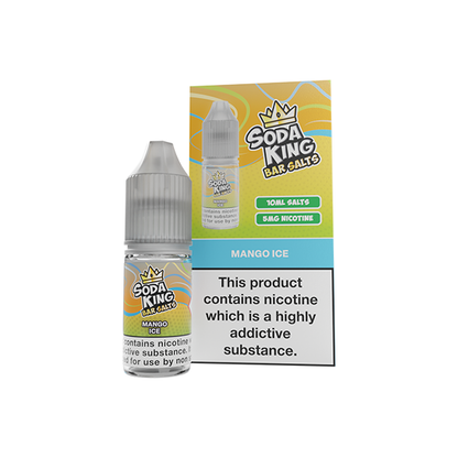 5mg Soda King Bar SALTS Nic Salts 10ml - (50VG/50PG)