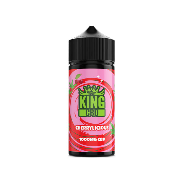 King CBD 1000mg CBD E-liquid 120ml (BUY 1 GET 1 FREE)