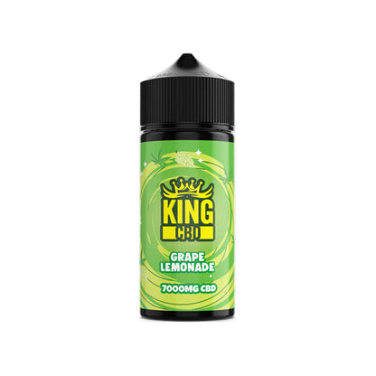 King CBD 7000mg CBD E-liquid 120ml (BUY 1 GET 1 FREE)