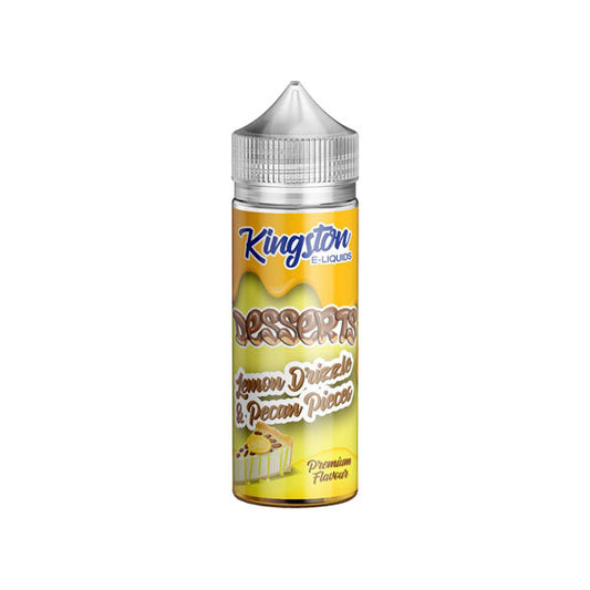 Kingston Desserts 120ml Shortfill 0mg (70VG/30PG)